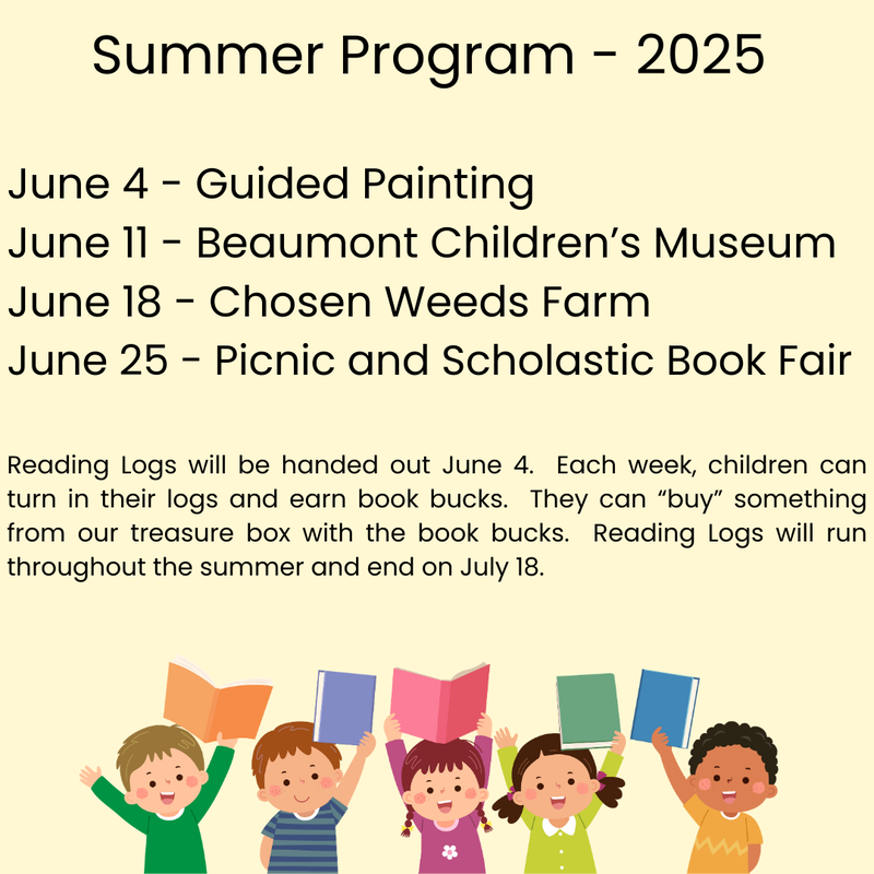 Summer Reading Program 2025